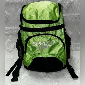 Speedo Lime green and Black Athletic XL Backpack